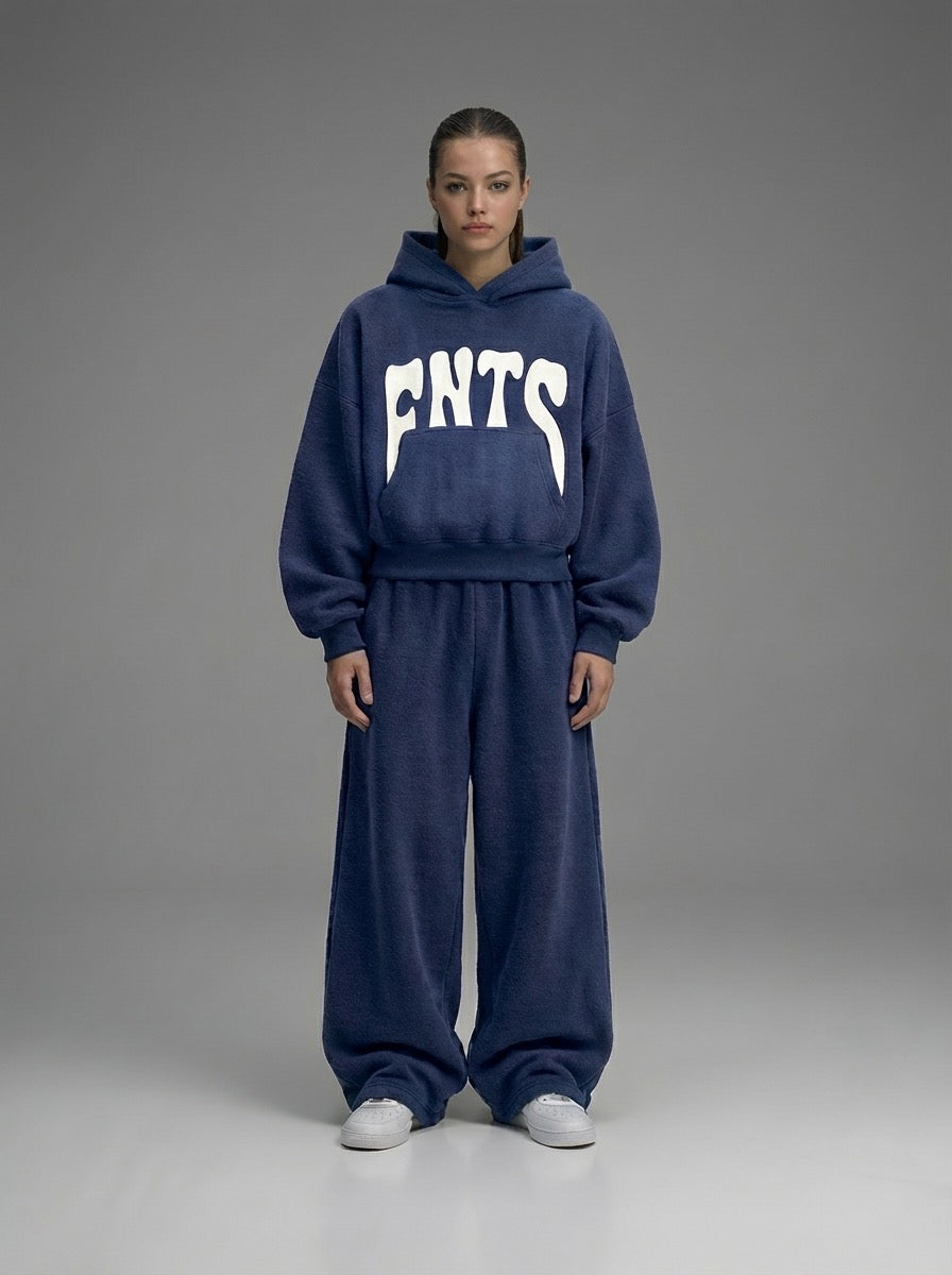 Ents Baggy Sweatpant – Navy Washed