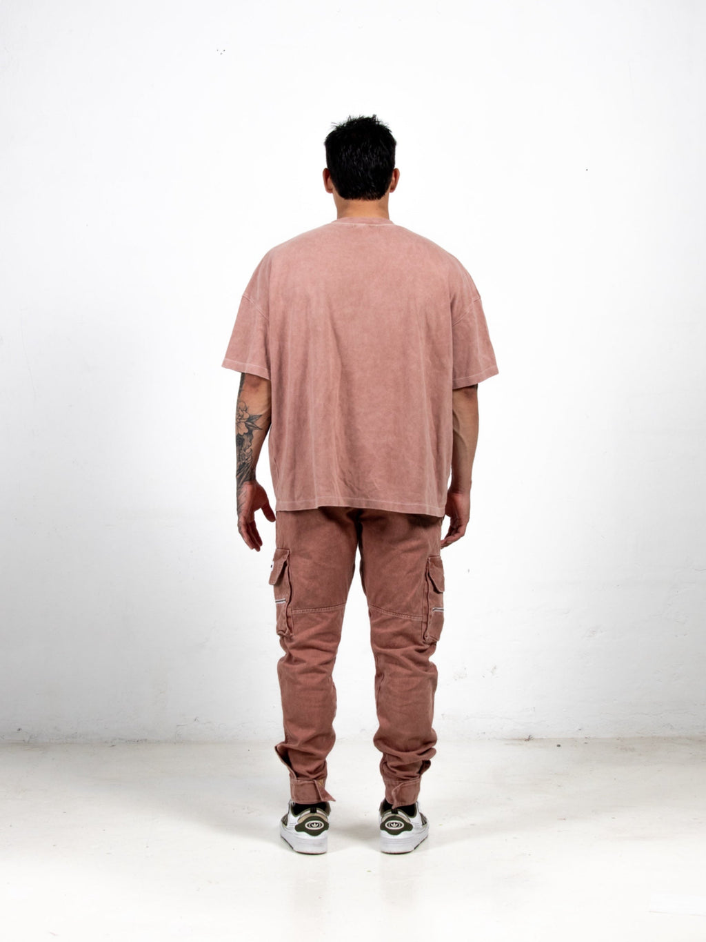 ENTHUSSIAST WASHED BROWN T-SHIRT
