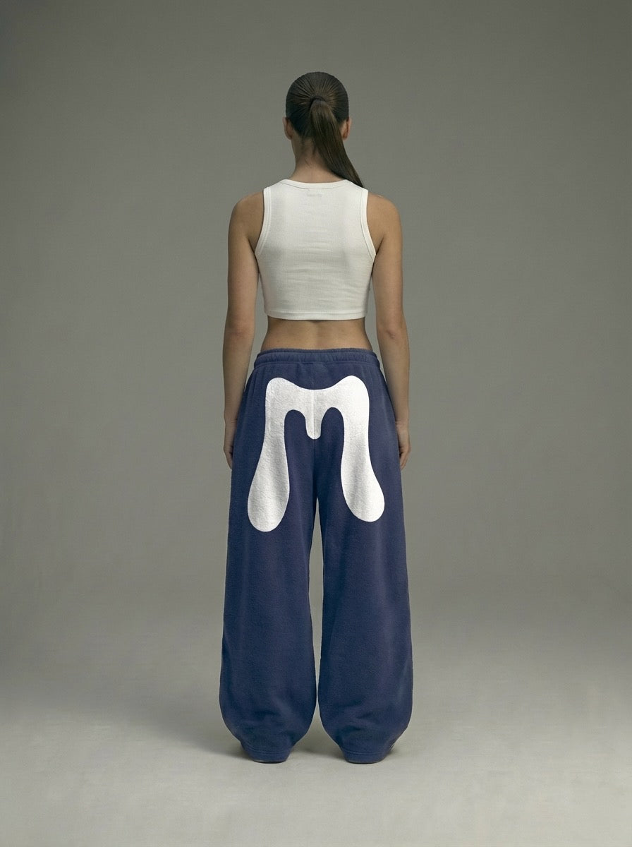 Ents Baggy Sweatpant – Navy Washed