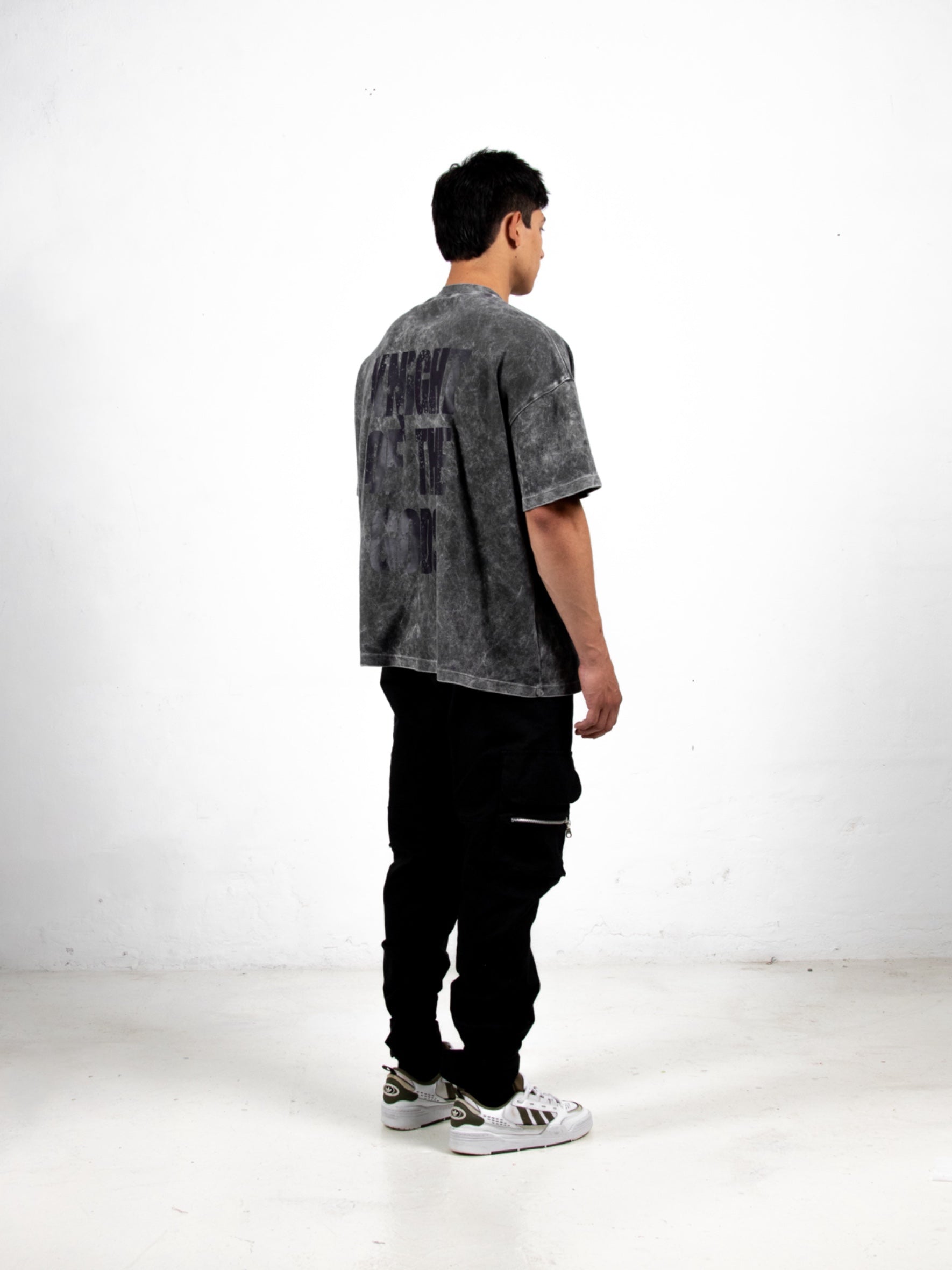 ENTHUSSIAST PEGASUS  VINTAGE GREY T-SHIRT