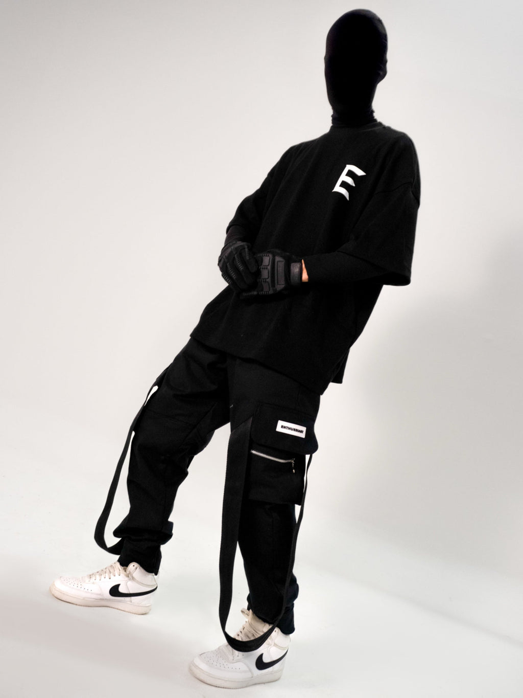 ENTHUSSIAST SHINIGAMI BLACK T-SHIRT