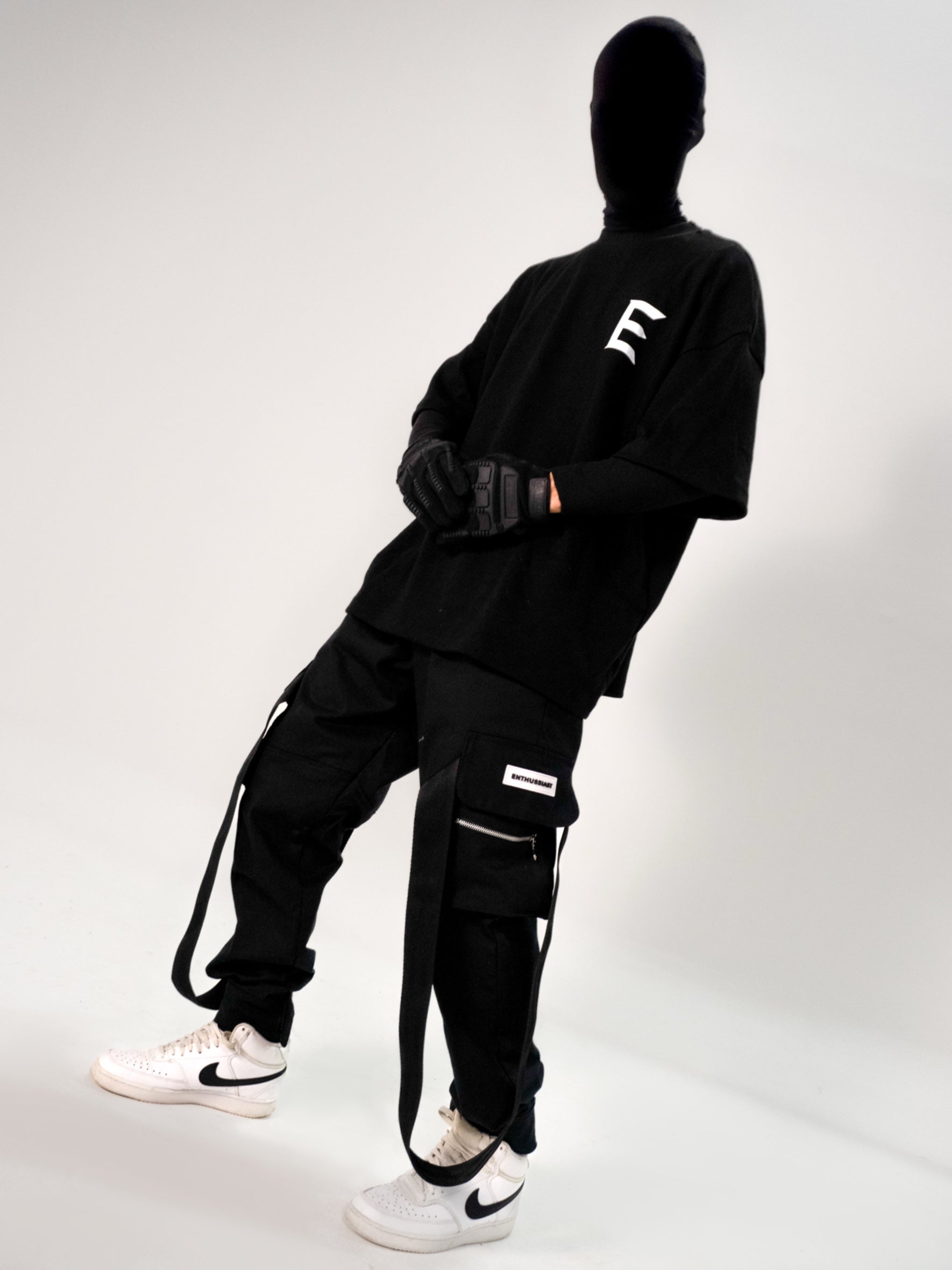 ENTHUSSIAST SHINIGAMI BLACK T-SHIRT