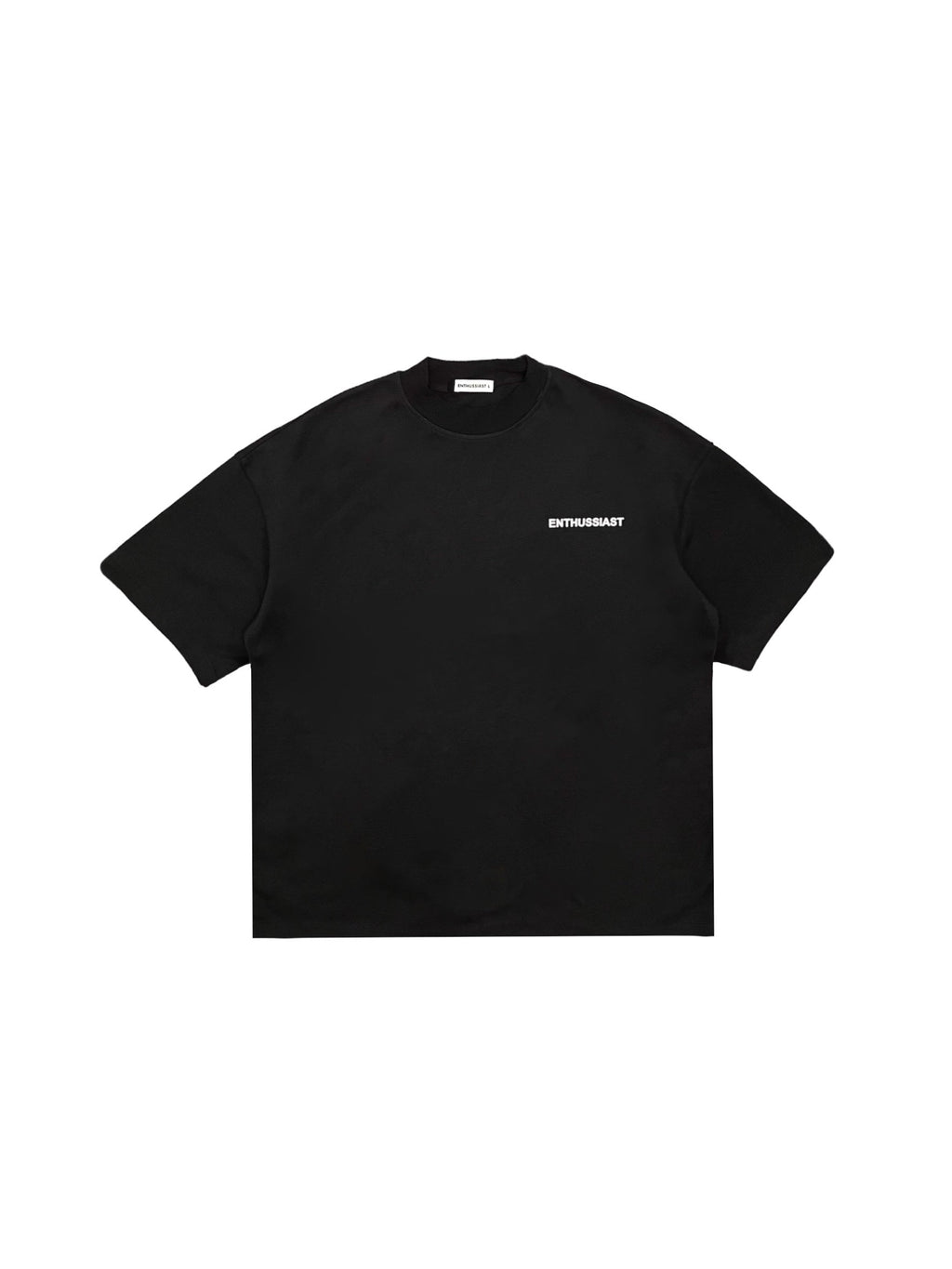 ENTHUSSIAST BLACK T-SHIRT
