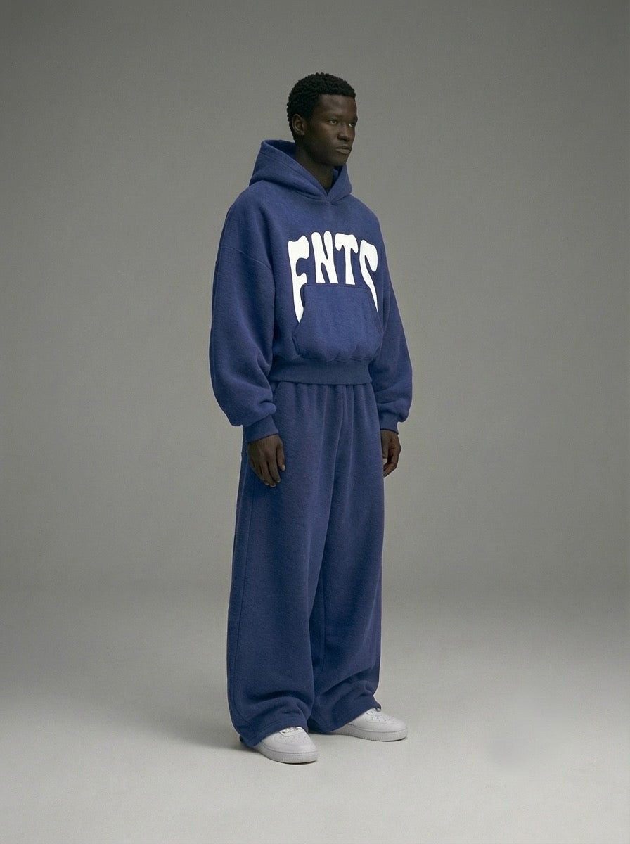Ents Baggy Sweatpant – Navy Washed