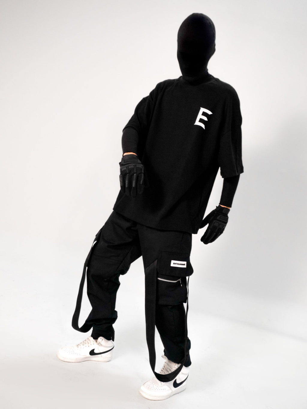 ENTHUSSIAST SHINIGAMI BLACK T-SHIRT