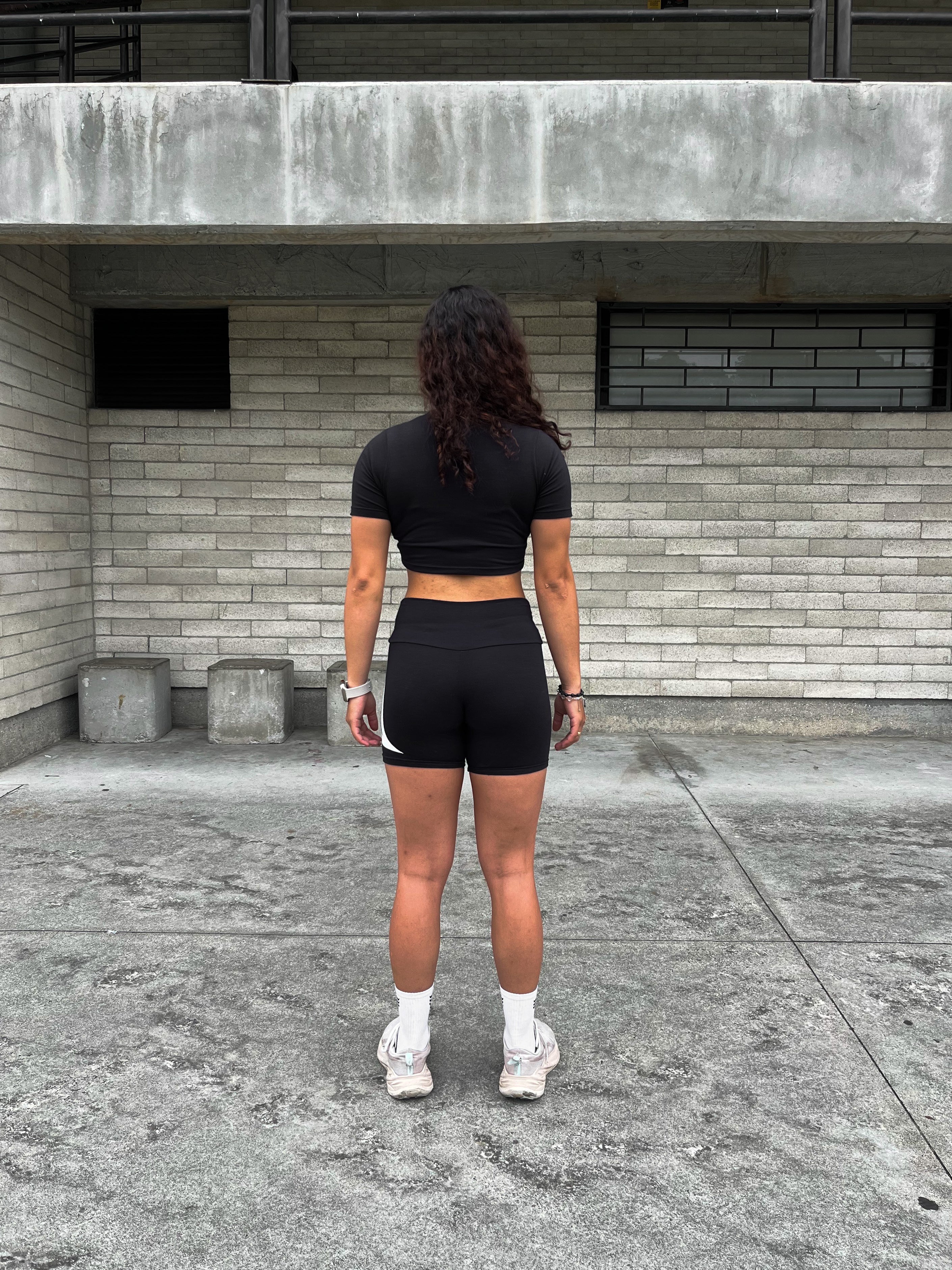 Entsclub Women Suspend Half Tight  - Black