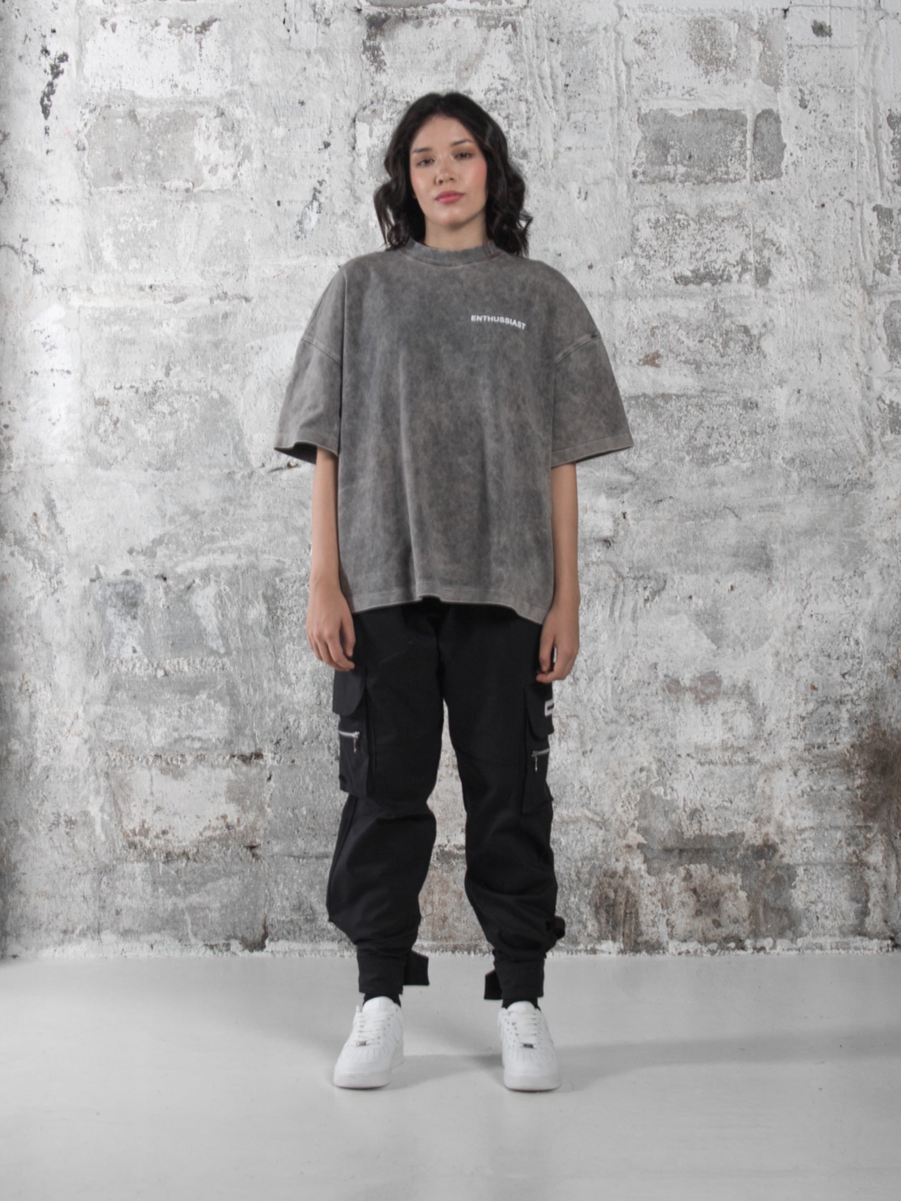 ENTHUSSIAST VINTAGE GREY T-SHIRT