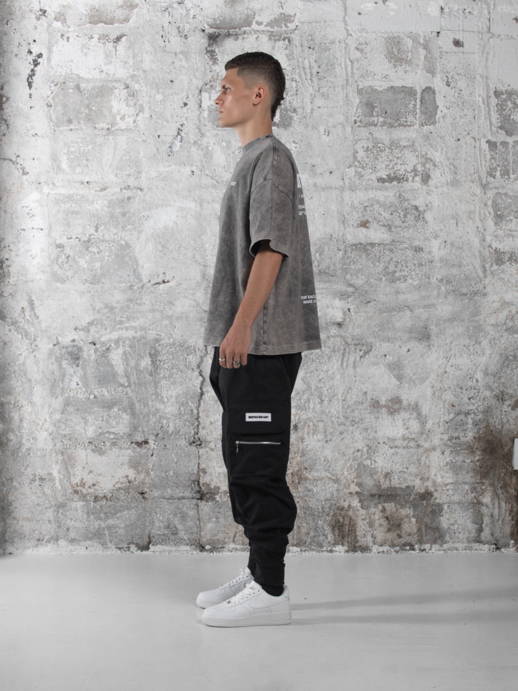 ENTHUSSIAST VINTAGE GREY T-SHIRT