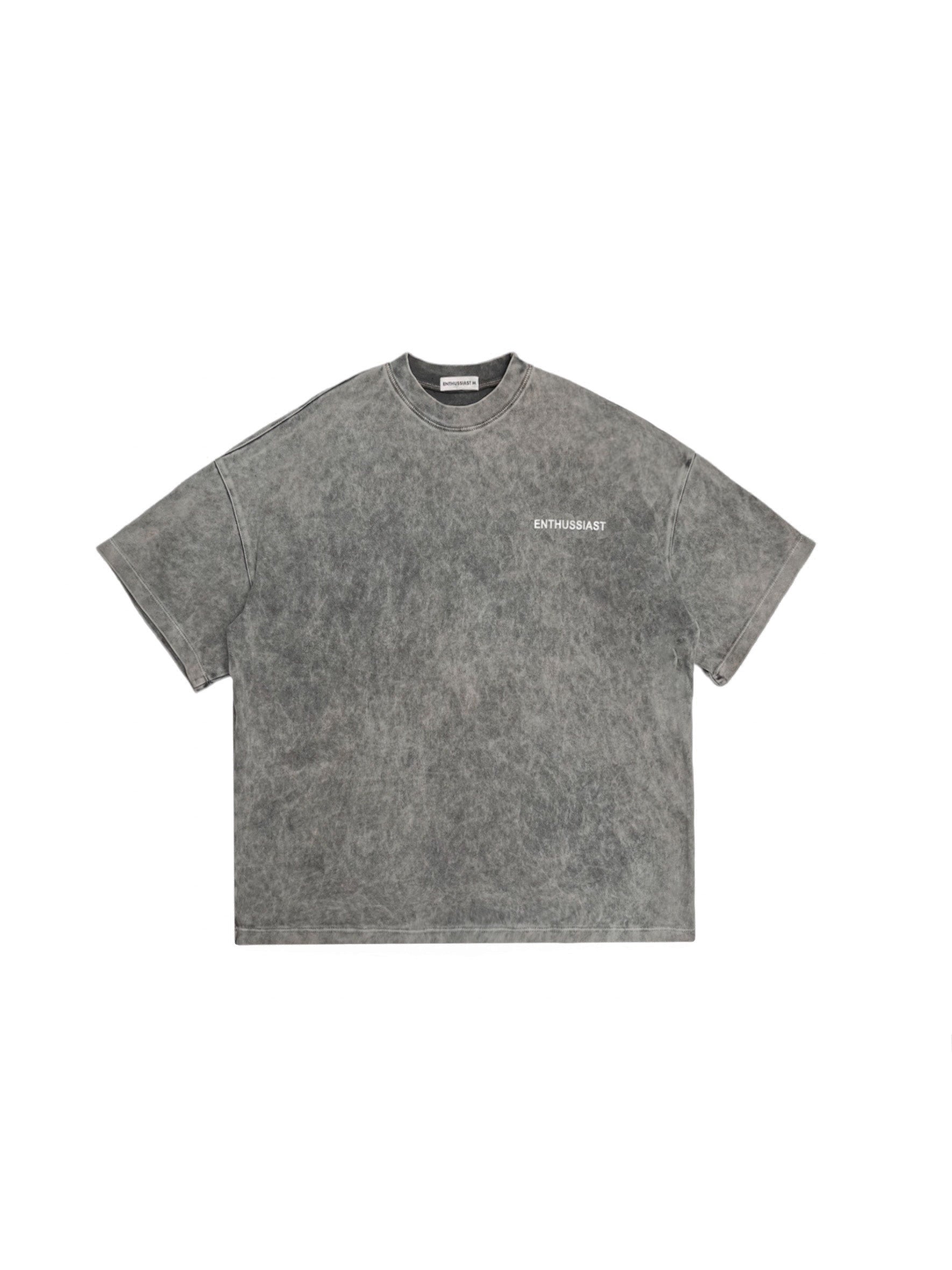 ENTHUSSIAST VINTAGE GREY T-SHIRT