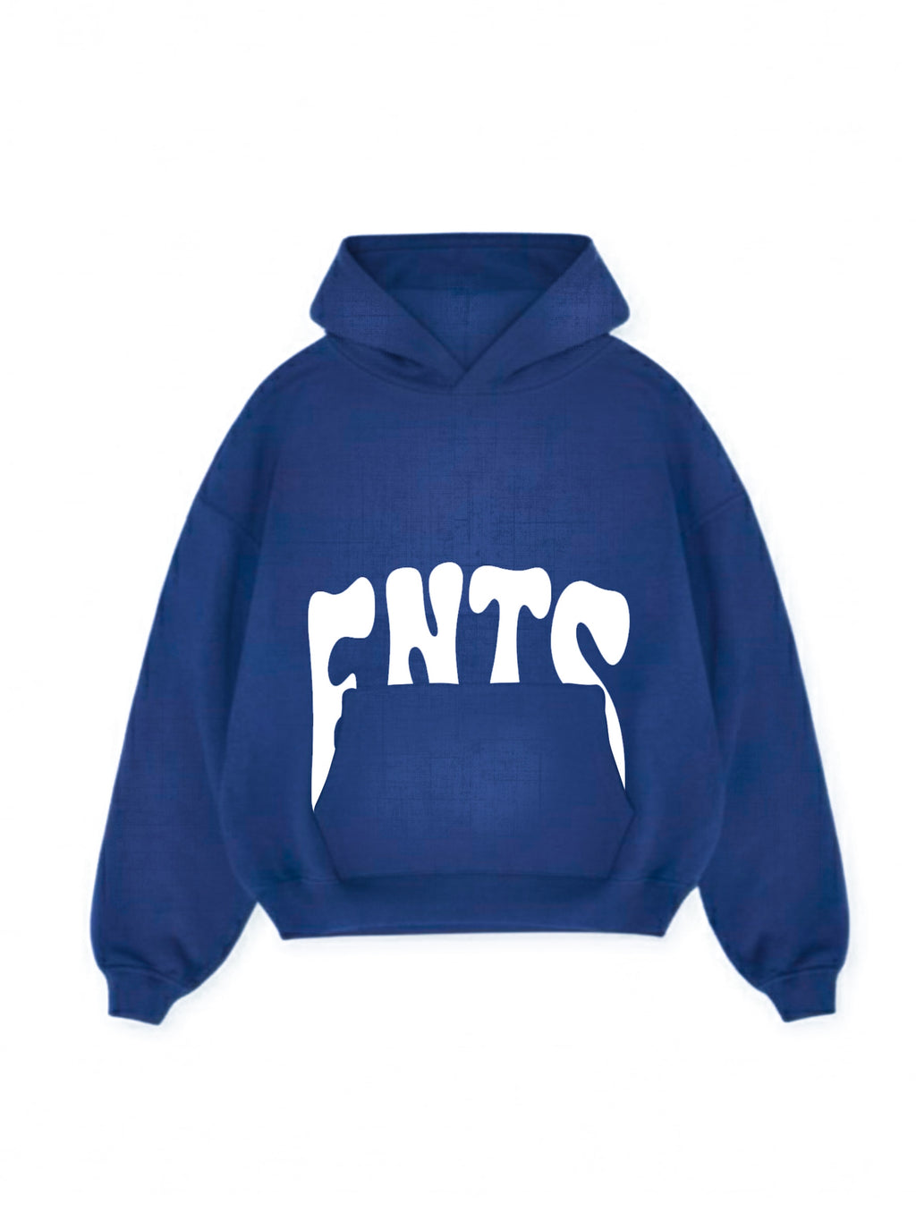 Ents Melted Hoodie – Navy Washed