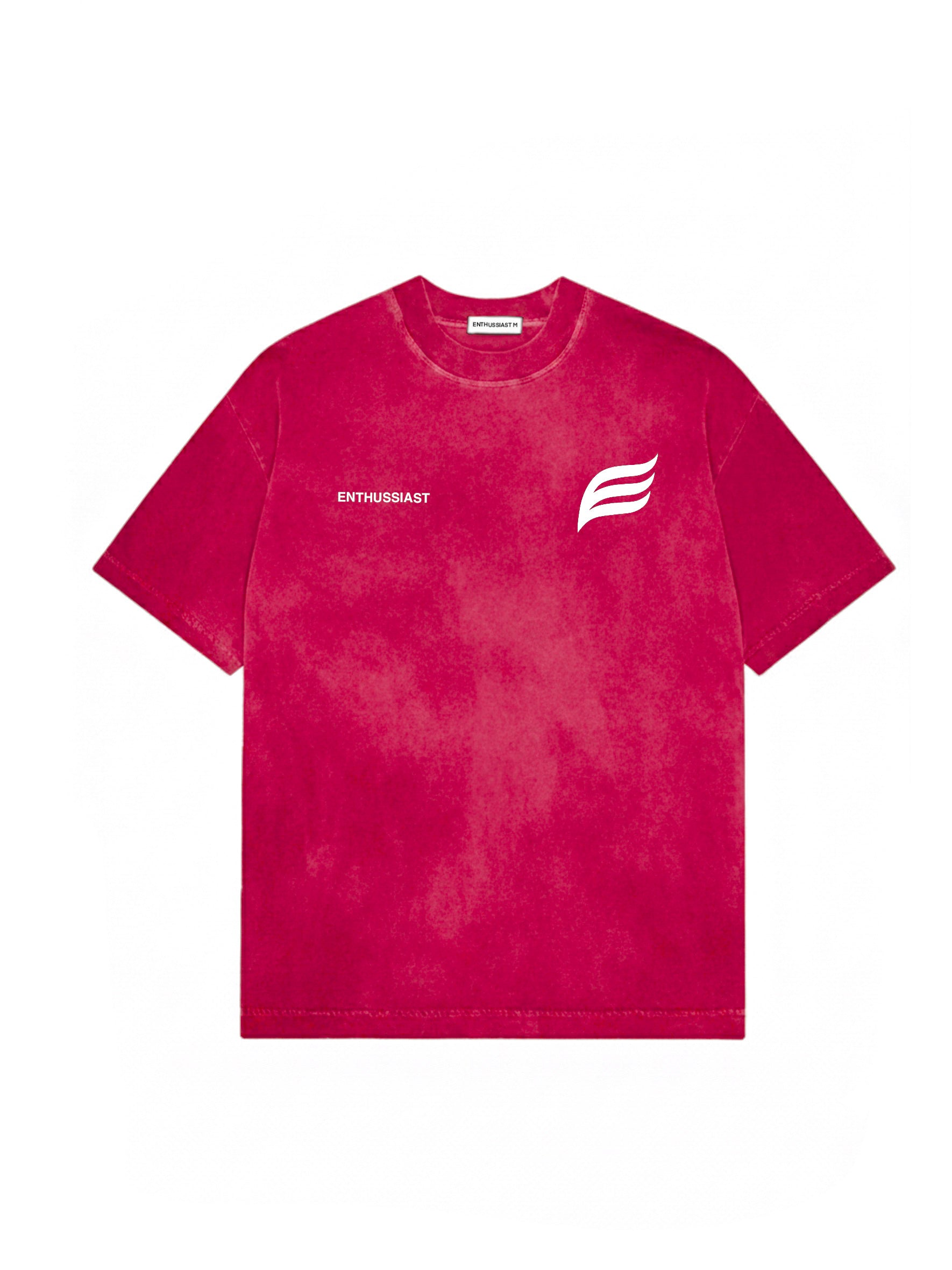 Entsclub Suspend T-shirt - Deep Rose Washed